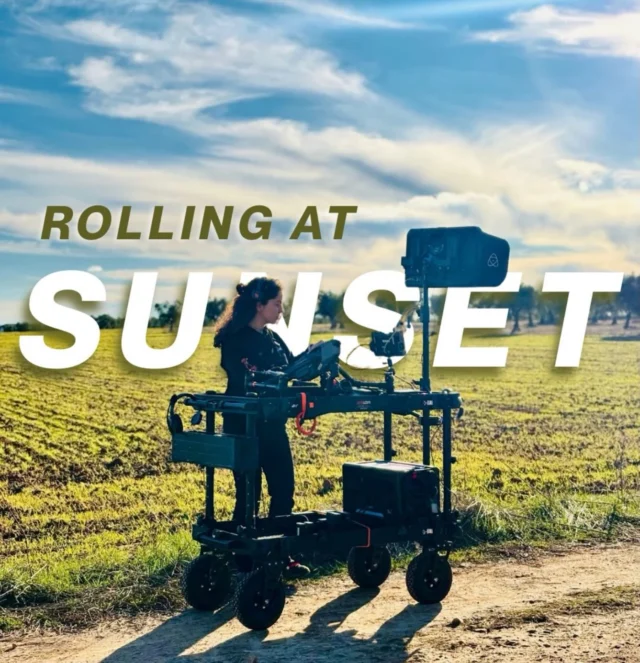 Getting all the gear ready to fly at golden hour 🎥🚀🫣 @hikari.helen